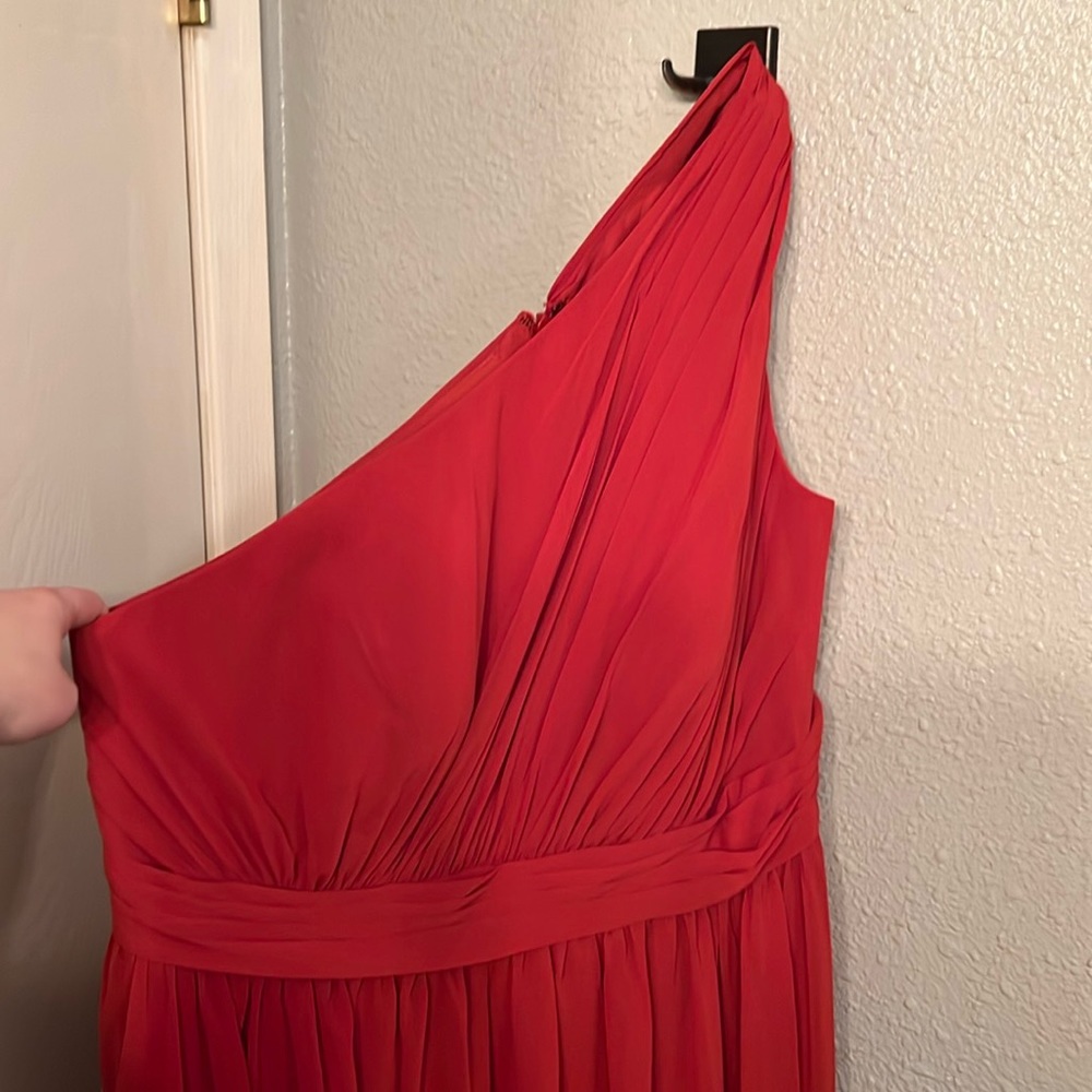 Azazie One shoulder bridesmaid dress